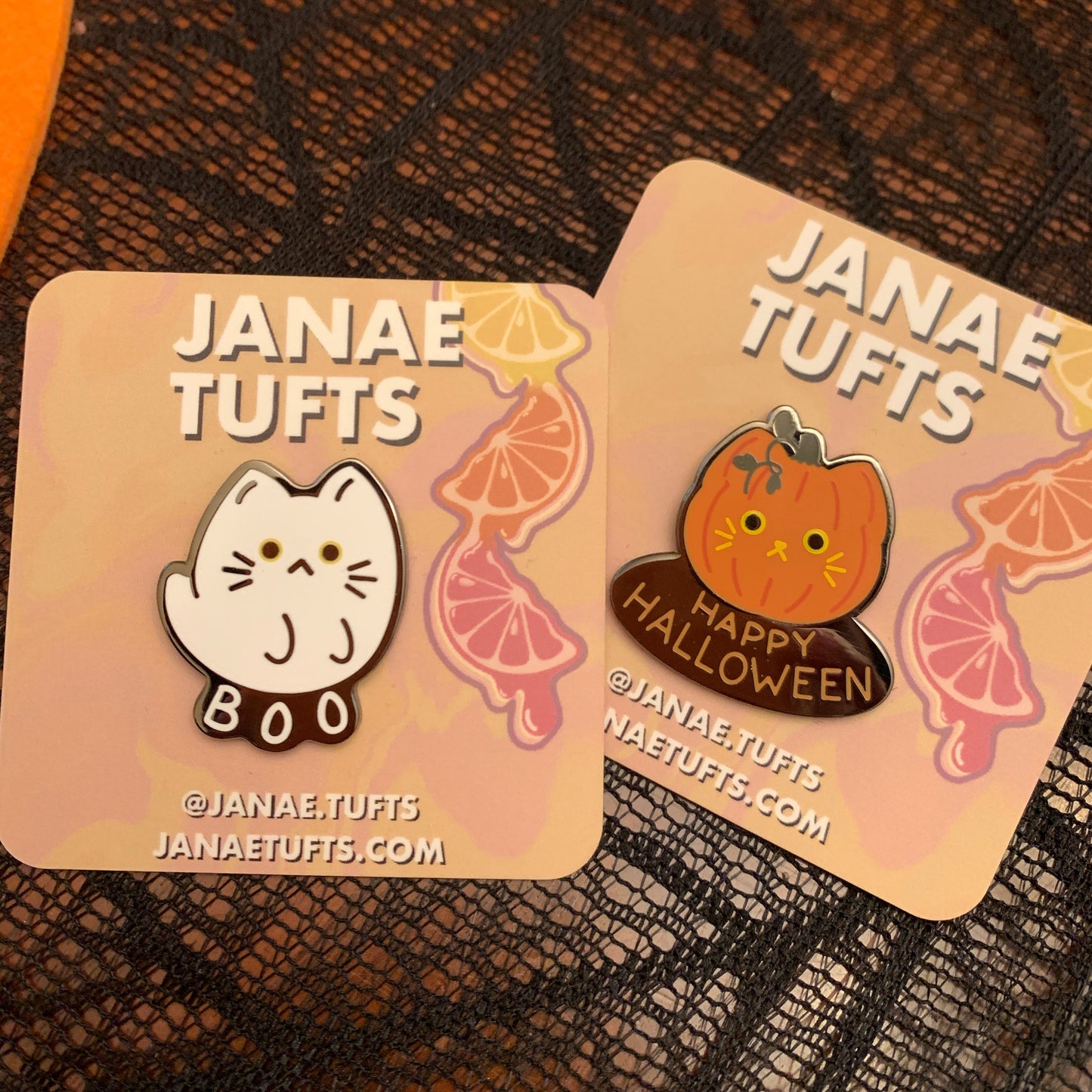 Halloween Enamel Pins