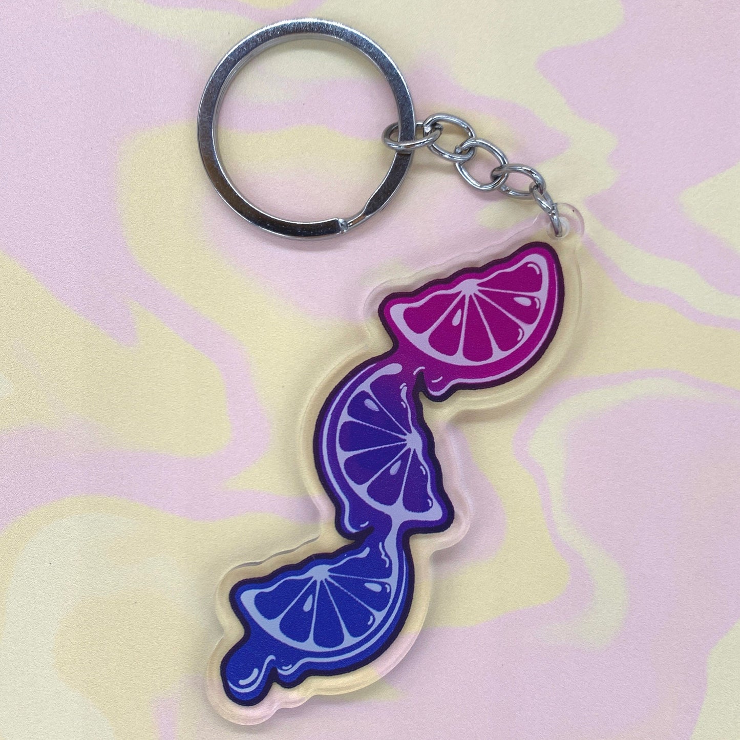 Bi Drip Keychain