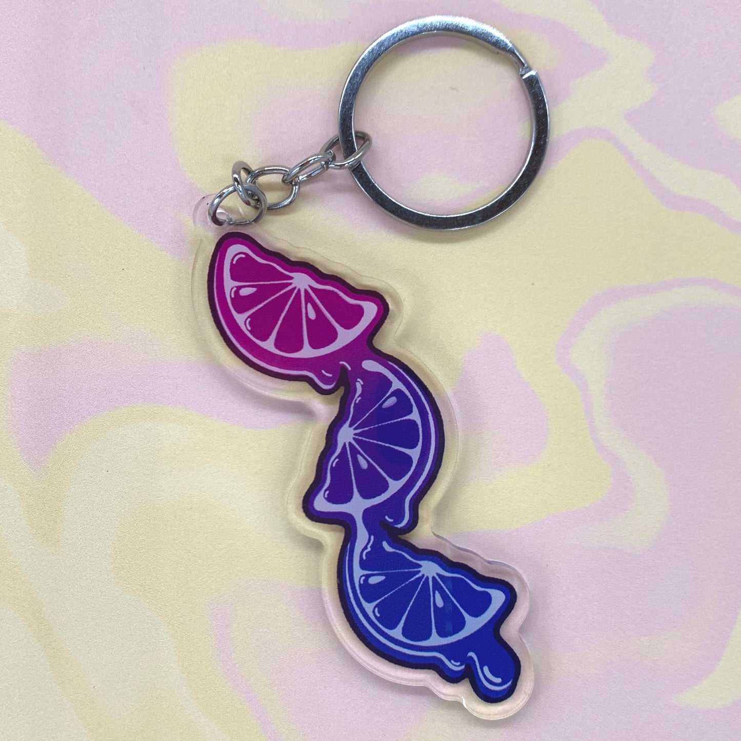 Bi Drip Keychain