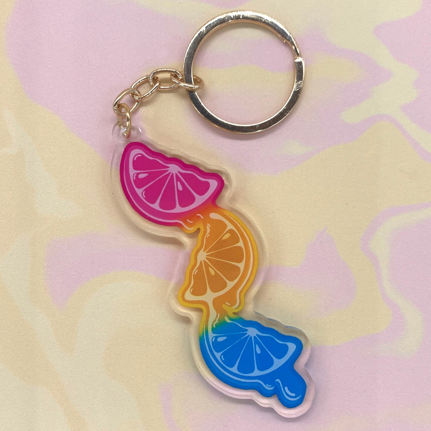 Pan Drip Keychain